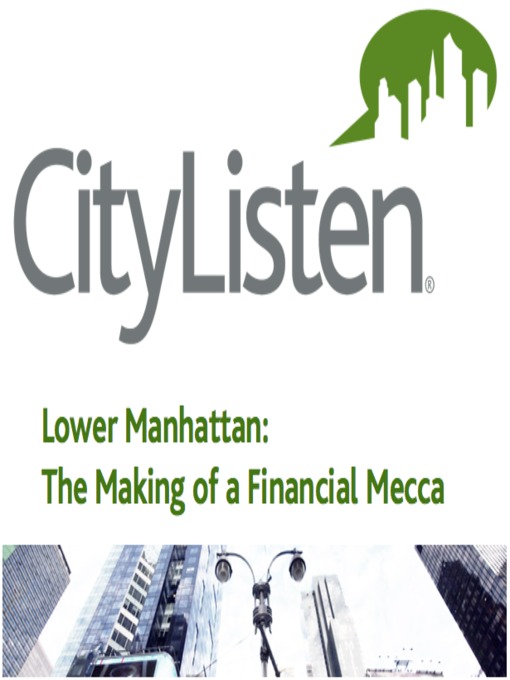 Title details for New York City - Lower Manhattan by Jonathan Paisner - Available